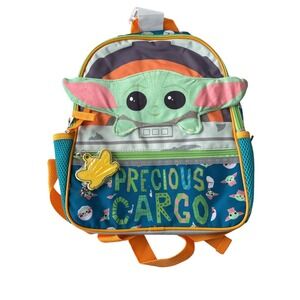 Bioworld Star Wars The Mandalorian "Precious Cargo" Backpack Baby Yoda Grogu NWT